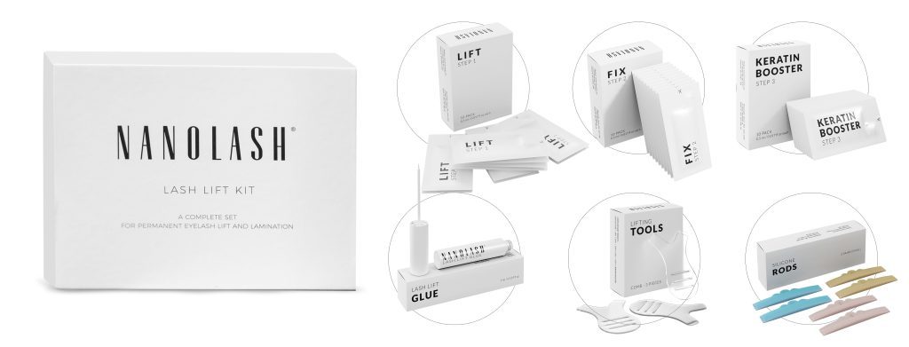 wimpernlifting sets nanolash