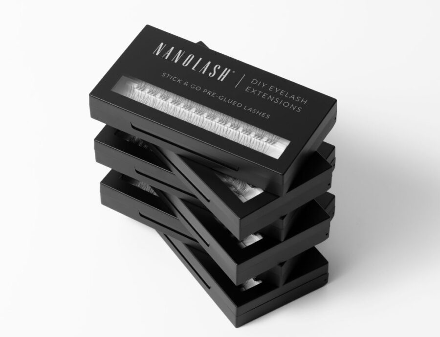 nanolash Pre-Glued Wimpernbüschel für Wimpernextensions zu Hause